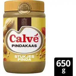 Albert Heijn Calvé Pindakaas met stukjes pinda aanbieding