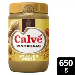 Albert Heijn Calvé Pindakaas met stukjes pinda aanbieding