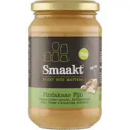 Albert Heijn Smaakt Pindakaas fijn bio aanbieding