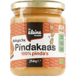 Albert Heijn De Kleine Keuken Biologische pindakaas 100% pinda's kids aanbieding