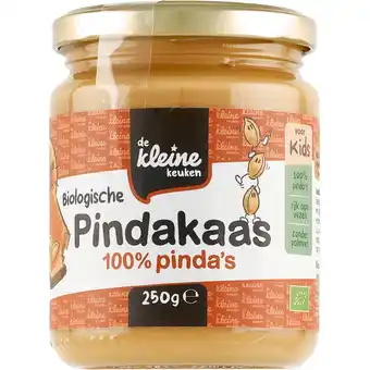 Albert Heijn De Kleine Keuken Biologische pindakaas 100% pinda's kids aanbieding