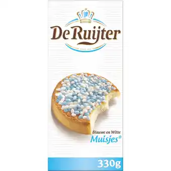 Albert Heijn De Ruijter Blauwe en witte muisjes aanbieding