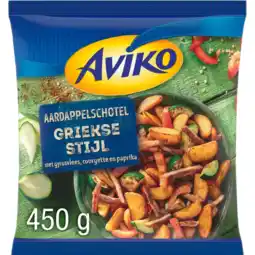 Albert Heijn Aviko Aardappelschotel Griekse stijl aanbieding