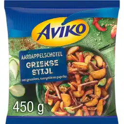 Albert Heijn Aviko Aardappelschotel Griekse stijl aanbieding