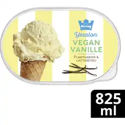 Albert Heijn Hertog Ijssalon vegan vanille aanbieding