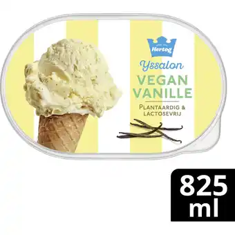 Albert Heijn Hertog Ijssalon vegan vanille aanbieding