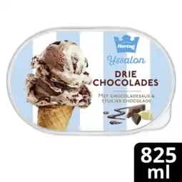 Albert Heijn Hertog Ijssalon drie chocolades aanbieding