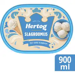 Albert Heijn Hertog Slagroomijs aanbieding