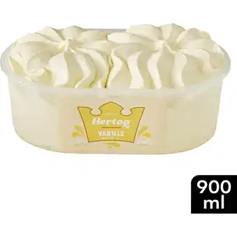 Albert Heijn Hertog Ijssalon vanille aanbieding