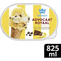 Albert Heijn Hertog Ijssalon advocaat royaal aanbieding