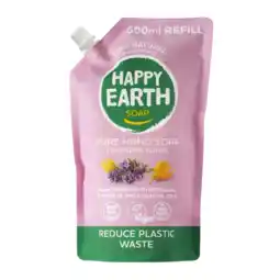 Albert Heijn Happy Earth Pure hand soap lavender ylang refill aanbieding