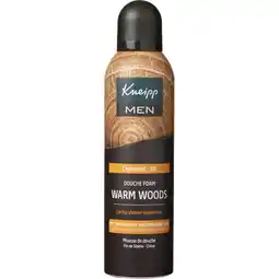 Albert Heijn Kneipp Men douche foam warm woods aanbieding