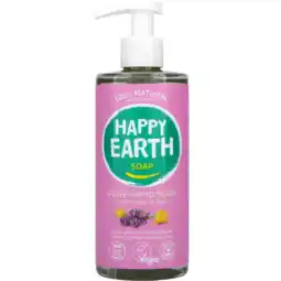 Albert Heijn Happy Earth Pure hand soap lavender ylang aanbieding