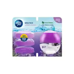 Albert Heijn Ambi Pur Toiletblok lavender & rosemary mega pack aanbieding