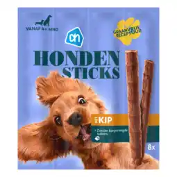 Albert Heijn AH Hondensticks met kip graanvrij aanbieding