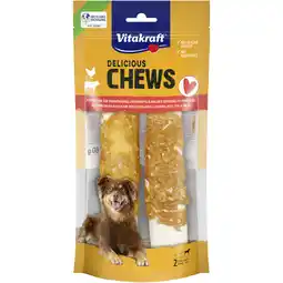 Albert Heijn Vitakraft Delicious chews kauwrollen kip aanbieding
