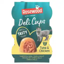Albert Heijn Rosewood Delicups tuna & chicken aanbieding