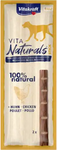 Albert Heijn Vitakraft Vita naturals dog stick kip aanbieding