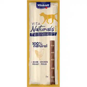 Albert Heijn Vitakraft Vita naturals dog stick kip aanbieding