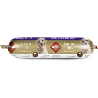 Albert Heijn Rodi Worst Lam met Rijst aanbieding