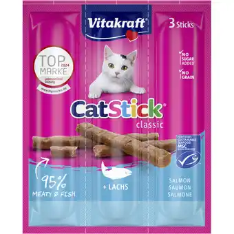 Albert Heijn Vitakraft Catstick mini salmon aanbieding