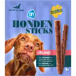 Albert Heijn AH Honden sticks met rund aanbieding
