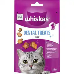 Albert Heijn Whiskas Dentabites kip kattensnacks aanbieding