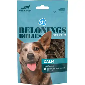 Albert Heijn AH Natuurlijke beloningsbotjes zalm aanbieding