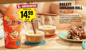 Dirck 3 Baileys Cinnamon roll aanbieding