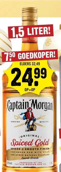 Dirck 3 Captain Morgan aanbieding