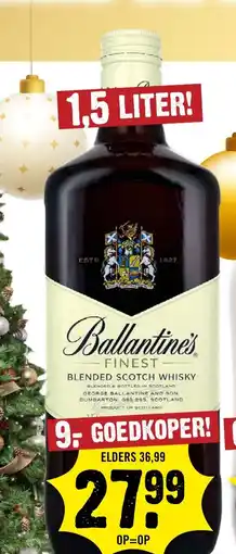 Dirck 3 Ballantine's aanbieding