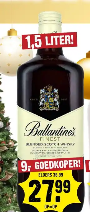 Dirck 3 Ballantine's aanbieding