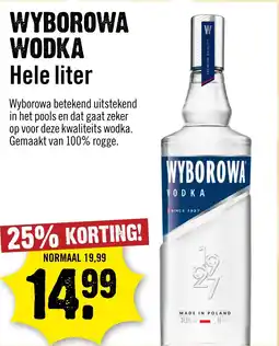 Dirck 3 Wyborowa Wodka aanbieding