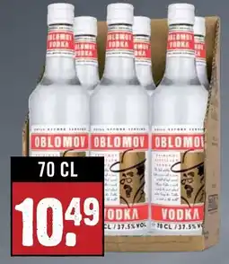 Dirck 3 Oblomov Vodka aanbieding