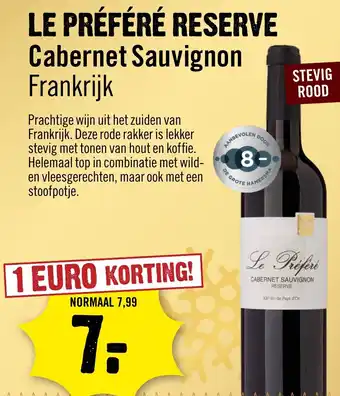 Dirck 3 Le préféré reserve aanbieding