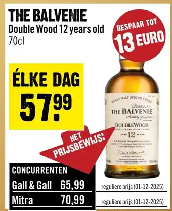Dirck 3 The Balvenie aanbieding