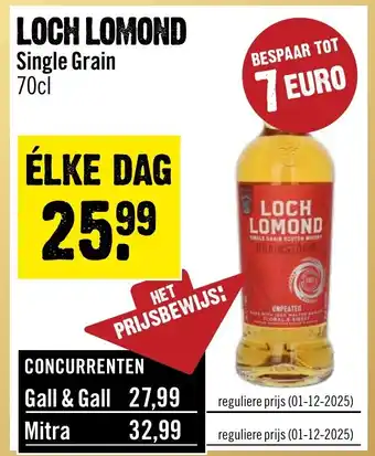 Dirck 3 Loch Lomond aanbieding