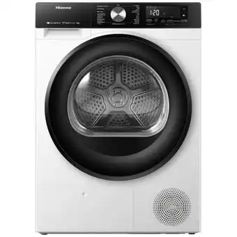 MediaMarkt HISENSE DH3S902BW3 - Warmtepompdroger - 9 kg - 64 dB - Energielabel C aanbieding