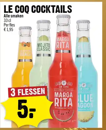 Dirck 3 Le coq cocktails aanbieding