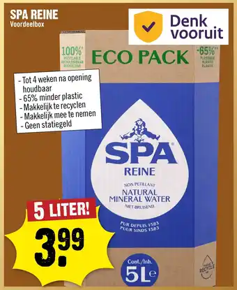 Dirck 3 Spa Reine aanbieding