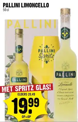 Dirck 3 Pallini Limoncello aanbieding