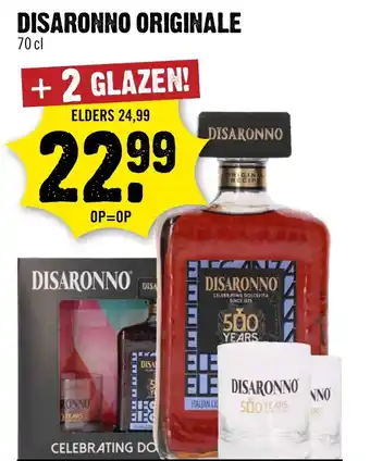 Dirck 3 Disaronno originale aanbieding