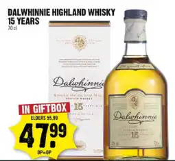 Dirck 3 Dalwhinnie highland whisky aanbieding