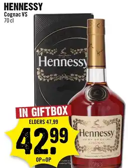 Dirck 3 Hennessy aanbieding