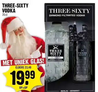 Dirck 3 Three Sixty vodka aanbieding