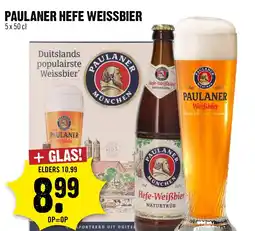 Dirck 3 Paulaner Hefe weissbier aanbieding