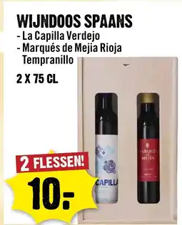 Dirck 3 WIJNDOOS SPAANS aanbieding