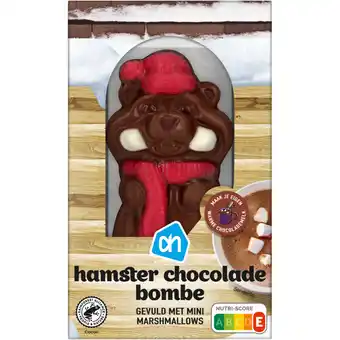 Albert Heijn AH Hamster chocolade bombe aanbieding