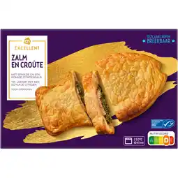 Albert Heijn AH Excellent Zalm en croûte aanbieding