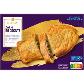 Albert Heijn AH Excellent Zalm en croûte aanbieding